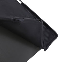 For iPad mini 5 / 4 / 3 / 2 / 1 Electric Pressed Texture Horizontal Flip Leather Case with Holder & Pen Slot