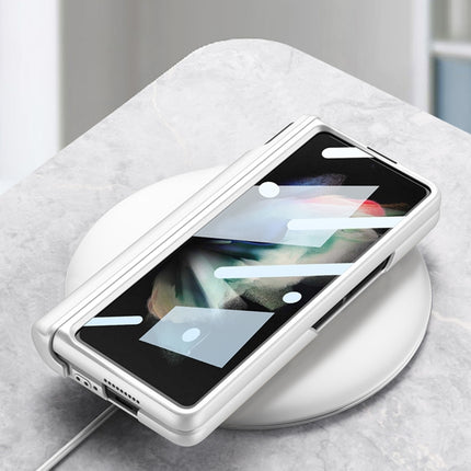 GKK Magnetic Fold Hinge Shockproof Phone Case with Wrist Strap, For Samsung Galaxy Z Fold3 5G