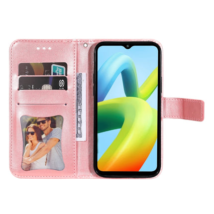 7-petal Flowers Embossing Leather Phone Case, For Xiaomi Redmi A1+, For Xiaomi Redmi 11 Prime 4G, For Xiaomi Redmi Note 12 China, For Xiaomi Redmi Note 12 Pro 5G China