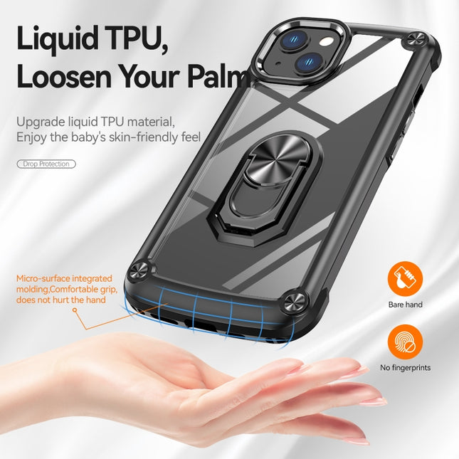 TPU + PC Lens Protection Phone Case with Ring Holder, For iPhone 11, For iPhone 11 Pro, For iPhone 11 Pro Max, For iPhone XS / X