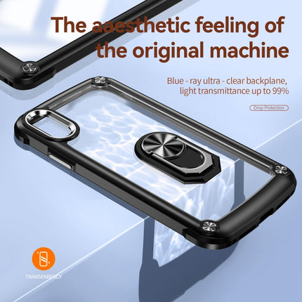 TPU + PC Lens Protection Phone Case with Ring Holder, For iPhone XS Max, For iPhone XR, For iPhone 12 / 12 Pro, For iPhone 12 Pro Max
