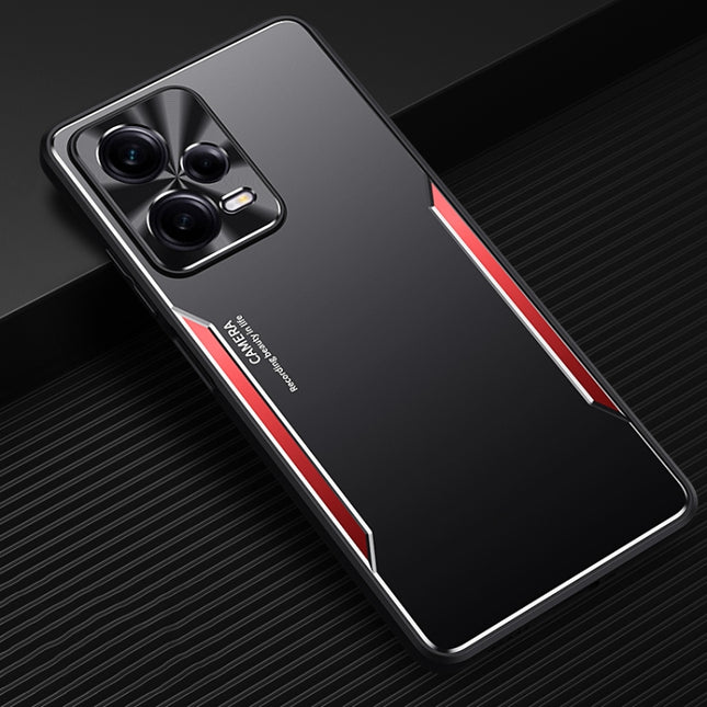 Blade Series TPU + Titanium Alloy Phone Case, For Xiaomi Redmi Note 12 Pro+ China, For Xiaomi Redmi Note 12 Pro 5G China, For Xiaomi Redmi Note 12 China, For Honor Play 40 Plus