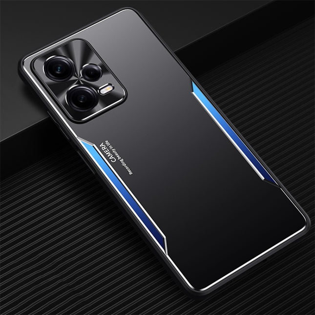 Blade Series TPU + Titanium Alloy Phone Case, For Xiaomi Redmi Note 12 Pro+ China, For Xiaomi Redmi Note 12 Pro 5G China, For Xiaomi Redmi Note 12 China, For Honor Play 40 Plus