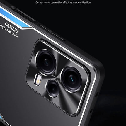 Blade Series TPU + Titanium Alloy Phone Case with Holder, For Xiaomi Redmi Note 12 Pro+ China