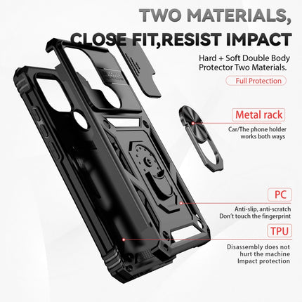 Sliding Camshield Holder Phone Case, For Xiaomi Redmi A1/A1+, For Samsung Galaxy A14 5G