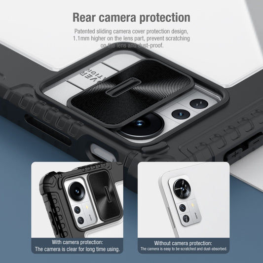 NILLKIN Bumper Pro Leather Tablet Case with Pen Slot & Sleep / Wake-up Function, For Xiaomi Pad 5 Pro