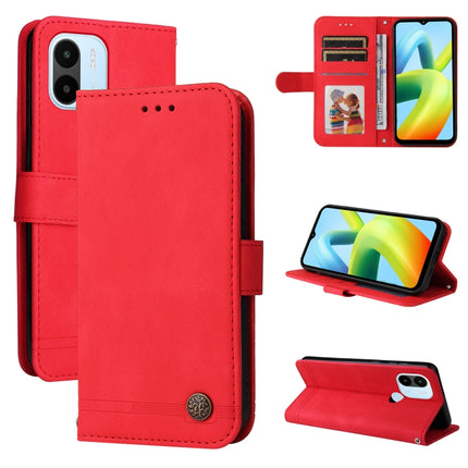 Skin Feel Life Tree Metal Button Leather Phone Case, For Xiaomi Redmi A1+, For Xiaomi Redmi 11 Prime 4G, For Xiaomi Redmi Note 12 China, For Xiaomi Redmi Note 12 Pro 5G China