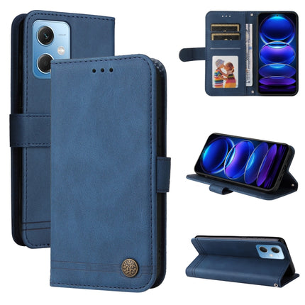 Skin Feel Life Tree Metal Button Leather Phone Case, For Xiaomi Redmi A1+, For Xiaomi Redmi 11 Prime 4G, For Xiaomi Redmi Note 12 China, For Xiaomi Redmi Note 12 Pro 5G China