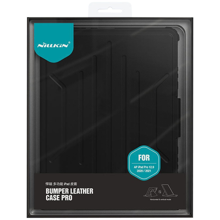 Nillkin Bumper Snapsafe Multifunctional Leather Tablet Case with Pen Slot