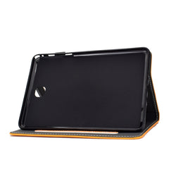 Embossing Sewing Thread Horizontal Painted Flat Leather Case with Sleep Function & Pen Cover & Anti Skid Strip & Card Slot & Holder, For Galaxy Tab A 8.0 (2015) T350, For Galaxy Tab A 10.5 T590, For Galaxy Tab S5e T720