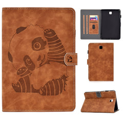 Embossing Sewing Thread Horizontal Painted Flat Leather Case with Sleep Function & Pen Cover & Anti Skid Strip & Card Slot & Holder, For Galaxy Tab A 8.0 (2015) T350, For Galaxy Tab A 10.5 T590, For Galaxy Tab S5e T720