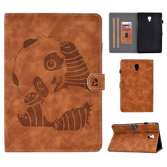 Embossing Sewing Thread Horizontal Painted Flat Leather Case with Sleep Function & Pen Cover & Anti Skid Strip & Card Slot & Holder, For Galaxy Tab A 8.0 (2015) T350, For Galaxy Tab A 10.5 T590, For Galaxy Tab S5e T720