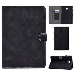 Embossing Sewing Thread Horizontal Painted Flat Leather Case with Sleep Function & Pen Cover & Anti Skid Strip & Card Slot & Holder, For Galaxy Tab A 8.0 (2015) T350, For Galaxy Tab A 10.5 T590, For Galaxy Tab S5e T720