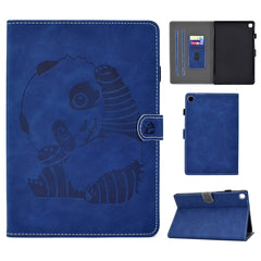 Embossing Sewing Thread Horizontal Painted Flat Leather Case with Sleep Function & Pen Cover & Anti Skid Strip & Card Slot & Holder, For Galaxy Tab A 8.0 (2015) T350, For Galaxy Tab A 10.5 T590, For Galaxy Tab S5e T720