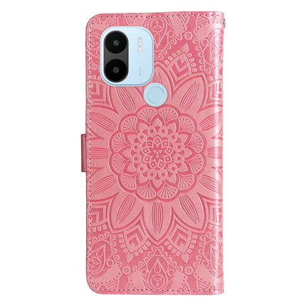 Embossed Sunflower Leather Phone Case, For Xiaomi Redmi A1+, For Xiaomi Redmi 11 Prime 4G, For Xiaomi Redmi Note 12 China, For Xiaomi Redmi Note 12 Pro 5G China