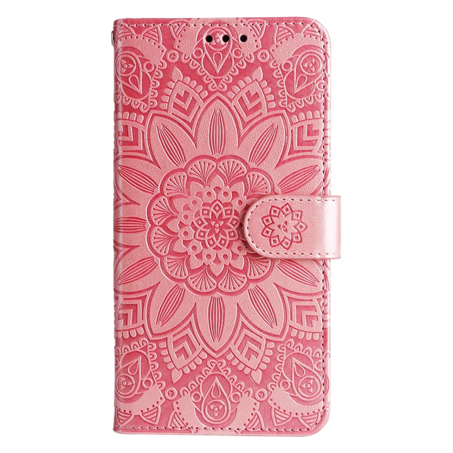 Embossed Sunflower Leather Phone Case, For Xiaomi Redmi Note 12 Pro+ China