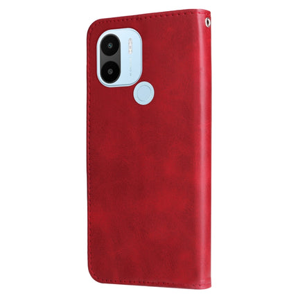 Calf Texture Zipper Leather Phone Case, For Xiaomi Redmi A1+, For Xiaomi Redmi 11 Prime 4G, For Xiaomi Redmi Note 12 China, For Xiaomi Redmi Note 12 Pro 5G China