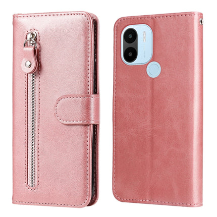 Calf Texture Zipper Leather Phone Case, For Xiaomi Redmi A1+, For Xiaomi Redmi 11 Prime 4G, For Xiaomi Redmi Note 12 China, For Xiaomi Redmi Note 12 Pro 5G China
