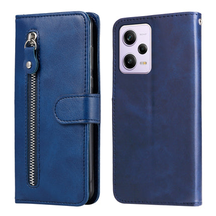 Calf Texture Zipper Leather Phone Case, For Xiaomi Redmi Note 12 Pro+ China