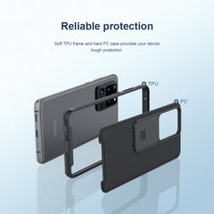 NILLKIN Black Mirror Pro Series Camshield Full Coverage Dust-proof Scratch Resistant Mobile Phone Case, For Samsung Galaxy S20 Ultra / S20 Ultra 5G, For Samsung Galaxy S20 / S20 5G, For Samsung Galaxy S20+ / S20+ 5G