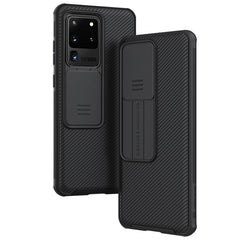 NILLKIN Black Mirror Pro Series Camshield Full Coverage Dust-proof Scratch Resistant Mobile Phone Case, For Samsung Galaxy S20 Ultra / S20 Ultra 5G, For Samsung Galaxy S20 / S20 5G, For Samsung Galaxy S20+ / S20+ 5G