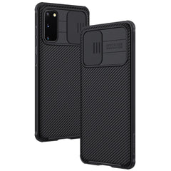 NILLKIN Black Mirror Pro Series Camshield Full Coverage Dust-proof Scratch Resistant Mobile Phone Case, For Samsung Galaxy S20 Ultra / S20 Ultra 5G, For Samsung Galaxy S20 / S20 5G, For Samsung Galaxy S20+ / S20+ 5G
