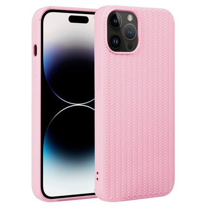 Weave Texture Silicone Phone Case, For iPhone 14 Pro, For iPhone 14 Pro Max