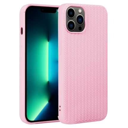 Weave Texture Silicone Phone Case, For iPhone 13 Pro Max, For iPhone 12