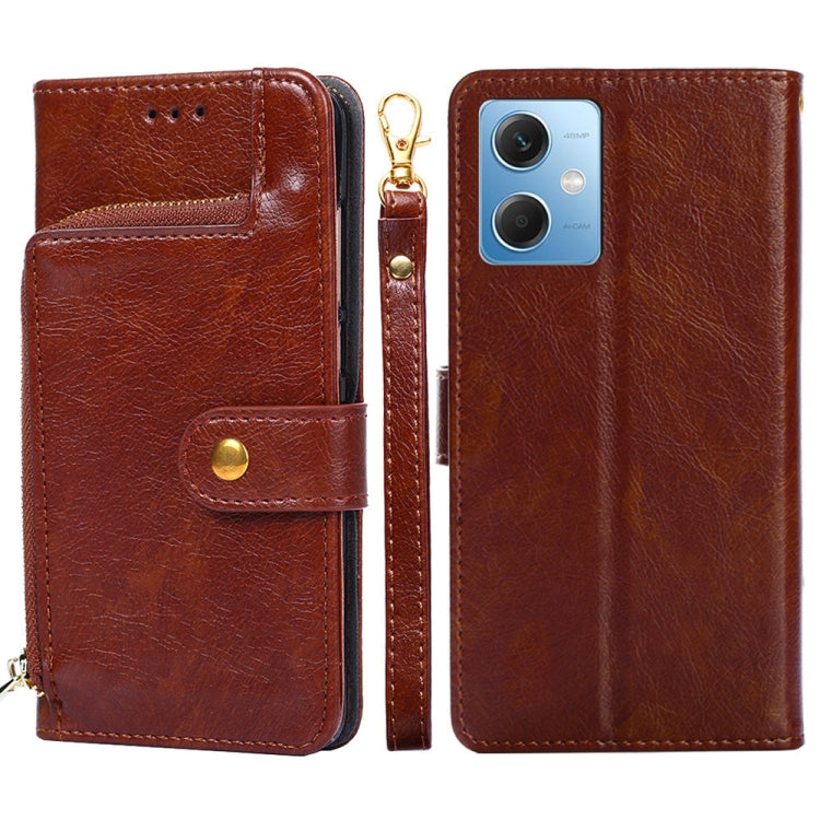 Zipper Bag Leather Phone Case, For Motorola Moto G72 4G, For vivo V25 Pro 5G, For Xiaomi Redmi Note 12 China, For Xiaomi Redmi Note 12 Pro 5G China, For Xiaomi Redmi Note 12 Pro+ China, For Xiaomi Redmi A1+ 4G