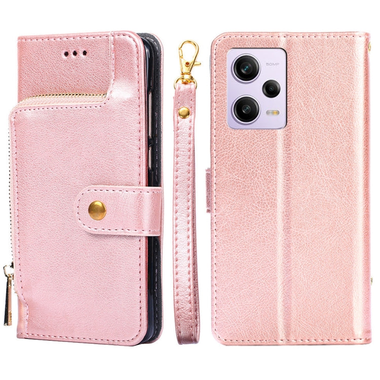 Zipper Bag Leather Phone Case, For Motorola Moto G72 4G, For vivo V25 Pro 5G, For Xiaomi Redmi Note 12 China, For Xiaomi Redmi Note 12 Pro 5G China, For Xiaomi Redmi Note 12 Pro+ China, For Xiaomi Redmi A1+ 4G