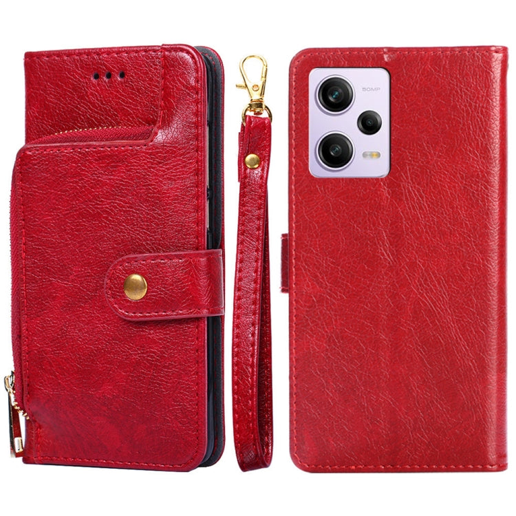 Zipper Bag Leather Phone Case, For Motorola Moto G72 4G, For vivo V25 Pro 5G, For Xiaomi Redmi Note 12 China, For Xiaomi Redmi Note 12 Pro 5G China, For Xiaomi Redmi Note 12 Pro+ China, For Xiaomi Redmi A1+ 4G