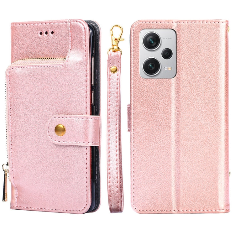 Zipper Bag Leather Phone Case, For Motorola Moto G72 4G, For vivo V25 Pro 5G, For Xiaomi Redmi Note 12 China, For Xiaomi Redmi Note 12 Pro 5G China, For Xiaomi Redmi Note 12 Pro+ China, For Xiaomi Redmi A1+ 4G
