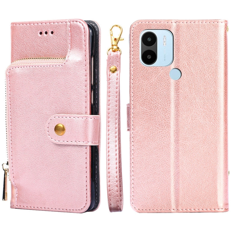 Zipper Bag Leather Phone Case, For Motorola Moto G72 4G, For vivo V25 Pro 5G, For Xiaomi Redmi Note 12 China, For Xiaomi Redmi Note 12 Pro 5G China, For Xiaomi Redmi Note 12 Pro+ China, For Xiaomi Redmi A1+ 4G