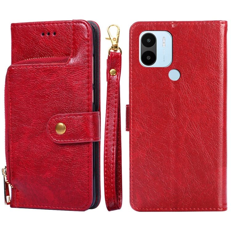 Zipper Bag Leather Phone Case, For Motorola Moto G72 4G, For vivo V25 Pro 5G, For Xiaomi Redmi Note 12 China, For Xiaomi Redmi Note 12 Pro 5G China, For Xiaomi Redmi Note 12 Pro+ China, For Xiaomi Redmi A1+ 4G