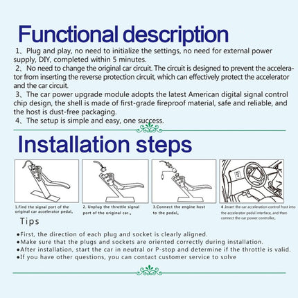 TROS MB Series Car Potent Booster Electronic Throttle Controller, For Toyota Innova 2016-, For Toyota Avanza 2004-2011, For Toyota Avanza 2012-, For Toyota Hiace 2006-2020, For Toyota Vios 2006-, For Toyota Prado 120 2002-2009, For Toyota Yaris 2006-  ...