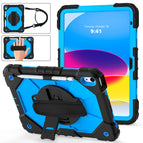 For iPad 10th Gen 10.9 2022 / Black+Blue