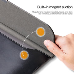 Ultra-thin Leather Laptop Sleeve, For 13.3 / 13.6 / 14 inch Laptop, For 15 / 15.4 / 16 inch Laptop