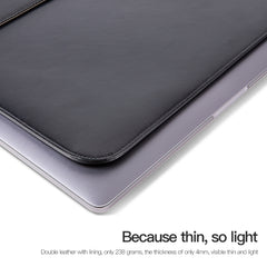 Ultra-thin Leather Laptop Sleeve, For 13.3 / 13.6 / 14 inch Laptop, For 15 / 15.4 / 16 inch Laptop