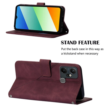 Crossbody 3D Embossed Flip Leather Phone Case, For Infinix Smart 6 Plus X6823, For Motorola Moto E22 4G / E22i 4G, For Motorola Moto Edge 30 Pro / Edge+ 2022, For Nokia C2 2ND Edition