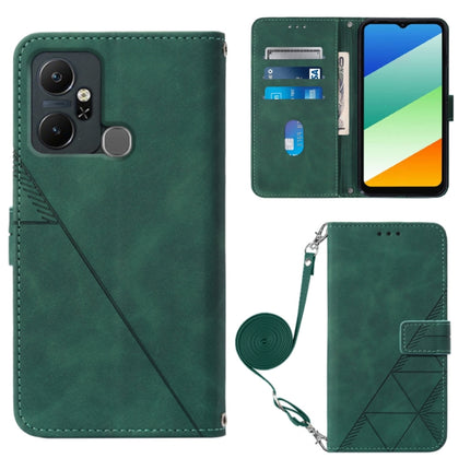 Crossbody 3D Embossed Flip Leather Phone Case, For Infinix Smart 6 Plus X6823, For Motorola Moto E22 4G / E22i 4G, For Motorola Moto Edge 30 Pro / Edge+ 2022, For Nokia C2 2ND Edition