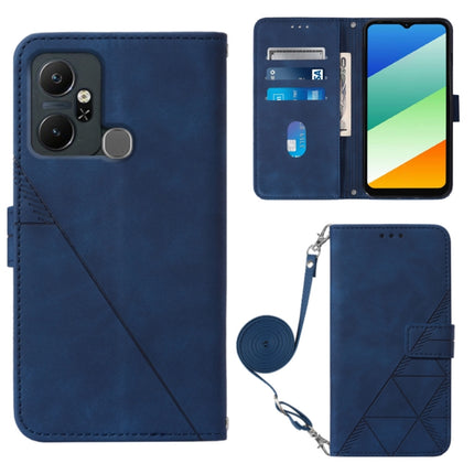 Crossbody 3D Embossed Flip Leather Phone Case, For Infinix Smart 6 Plus X6823, For Motorola Moto E22 4G / E22i 4G, For Motorola Moto Edge 30 Pro / Edge+ 2022, For Nokia C2 2ND Edition