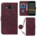 For Kyocera Qua Phone QX KYV42 / Wine Red