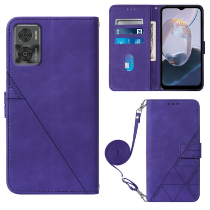 Crossbody 3D Embossed Flip Leather Phone Case, For Infinix Smart 6 Plus X6823, For Motorola Moto E22 4G / E22i 4G, For Motorola Moto Edge 30 Pro / Edge+ 2022, For Nokia C2 2ND Edition
