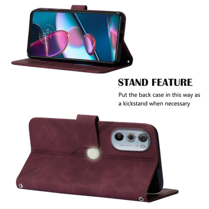Crossbody 3D Embossed Flip Leather Phone Case, For Motorola Moto Edge 30 Pro / Edge+ 2022, For Nokia C2 2ND Edition, For Nokia C21, For Nokia C21 Plus
