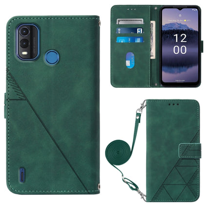 Crossbody 3D Embossed Flip Leather Phone Case, For Nokia G11 Plus, For Nokia G60 5G, For Nokia G100, For Nokia G400