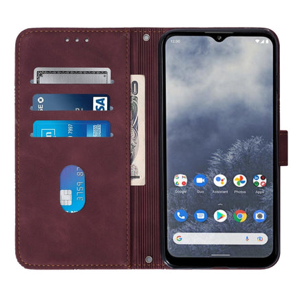 Crossbody 3D Embossed Flip Leather Phone Case, For Nokia G100, For Nokia G400, For OPPO A17 4G, For OPPO A55S 5G CPH2309 JP Edition