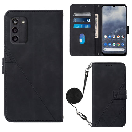 Crossbody 3D Embossed Flip Leather Phone Case, For Nokia G100, For Nokia G400, For OPPO A17 4G, For OPPO A55S 5G CPH2309 JP Edition