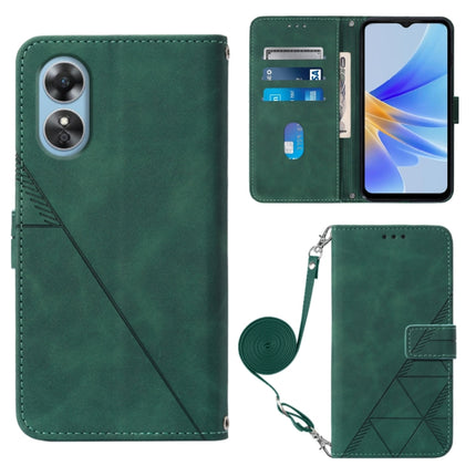 Crossbody 3D Embossed Flip Leather Phone Case, For OPPO A17 4G, For OPPO A55S 5G CPH2309 JP Edition, For OPPO Reno7 A JP Edition, For Sony Xperia 5 IV