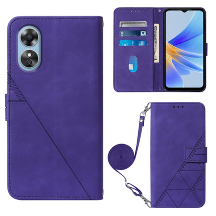Crossbody 3D Embossed Flip Leather Phone Case, For OPPO A17 4G, For OPPO A55S 5G CPH2309 JP Edition, For OPPO Reno7 A JP Edition, For Sony Xperia 5 IV