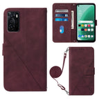 For OPPO A55S 5G CPH2309 JP Edition / Wine Red